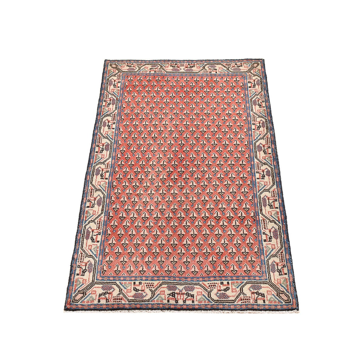 Perserteppich - Mir - 123 x 62 cm - hellrot