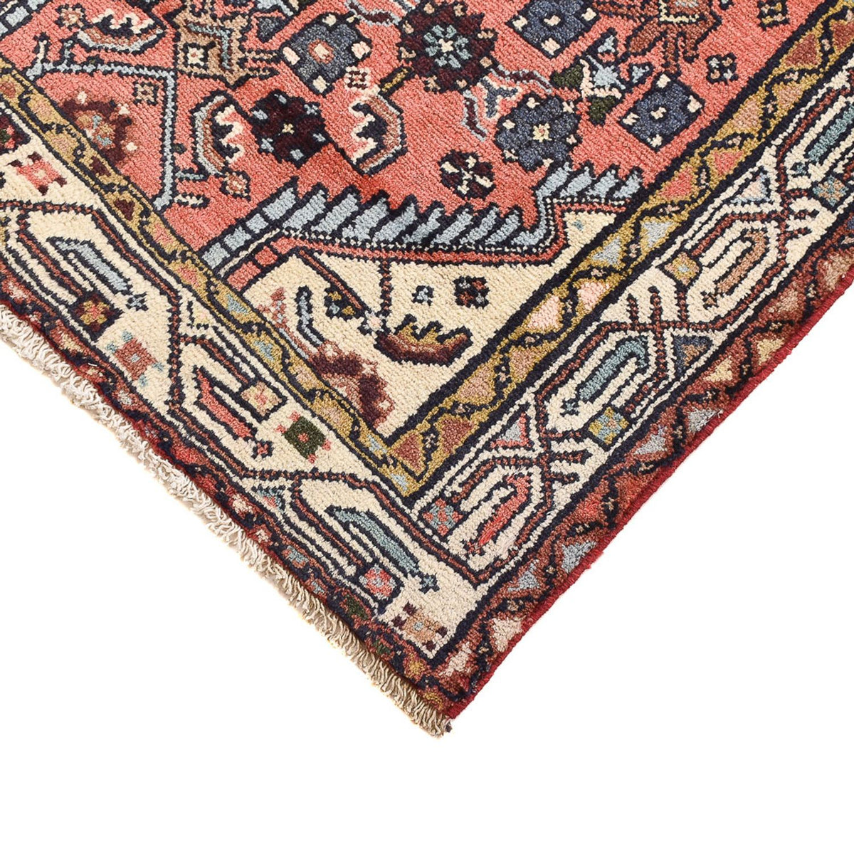 Perserteppich - Nomadic - 123 x 75 cm - hellrot