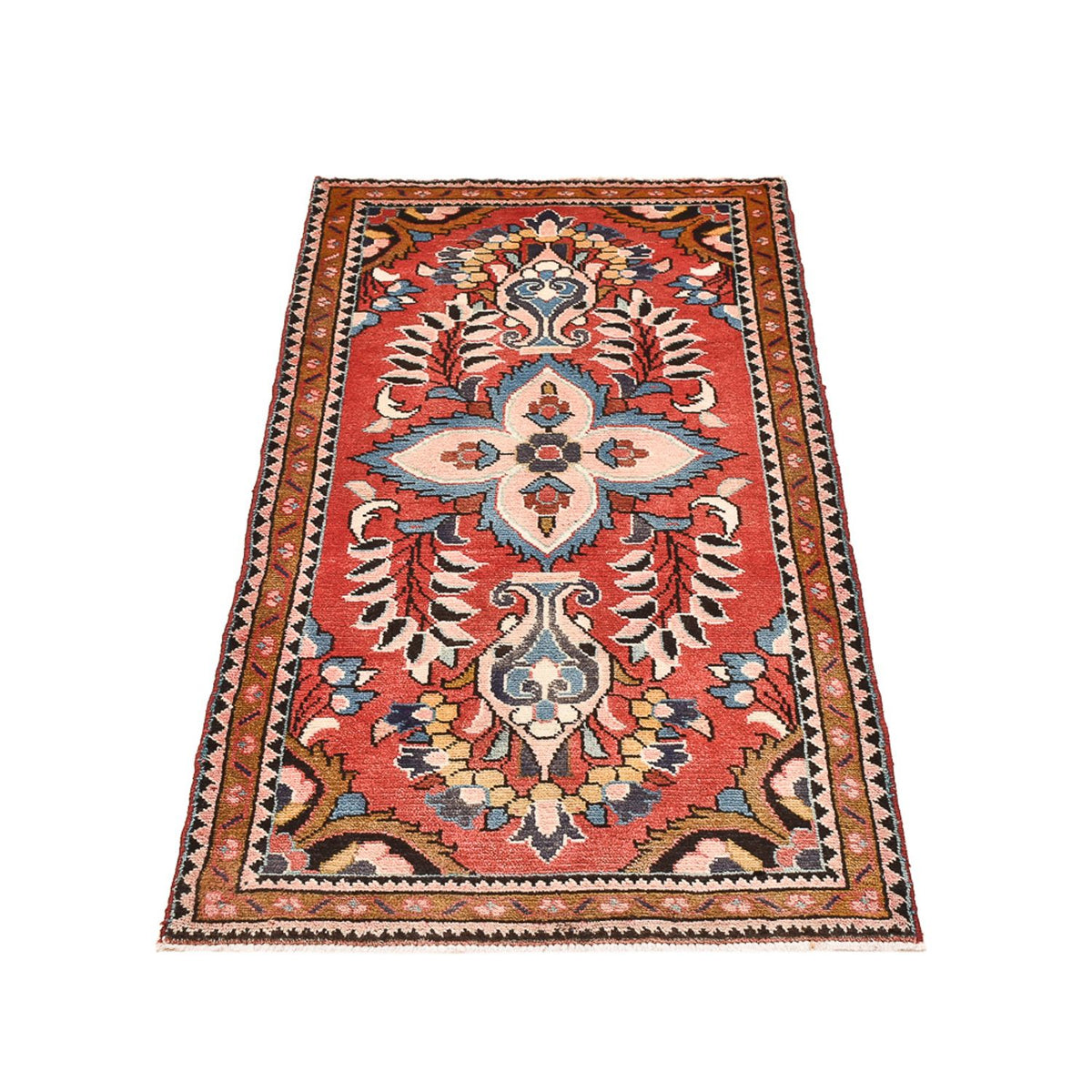 Perserteppich - Nomadic - 135 x 66 cm - mehrfarbig