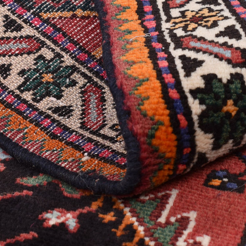 Perserteppich - Nomadic - 132 x 83 cm - mehrfarbig