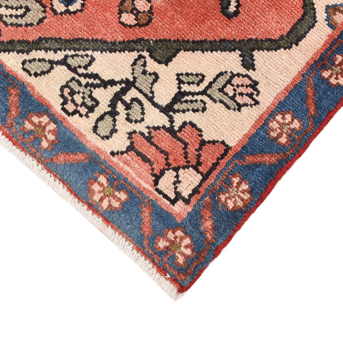 Perserteppich - Nomadic - 92 x 67 cm - hellrot