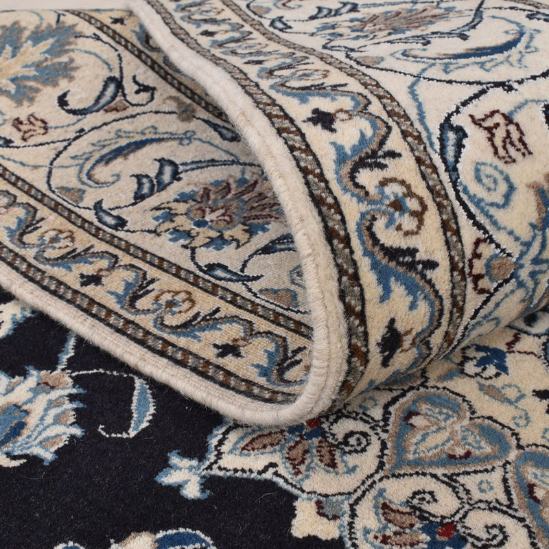 Perserteppich - Nain - 293 x 200 cm - dunkelblau