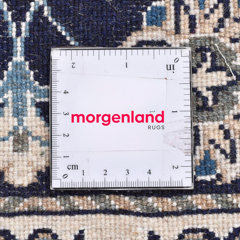 Perserteppich - Nain - 90 x 57 cm - dunkelblau