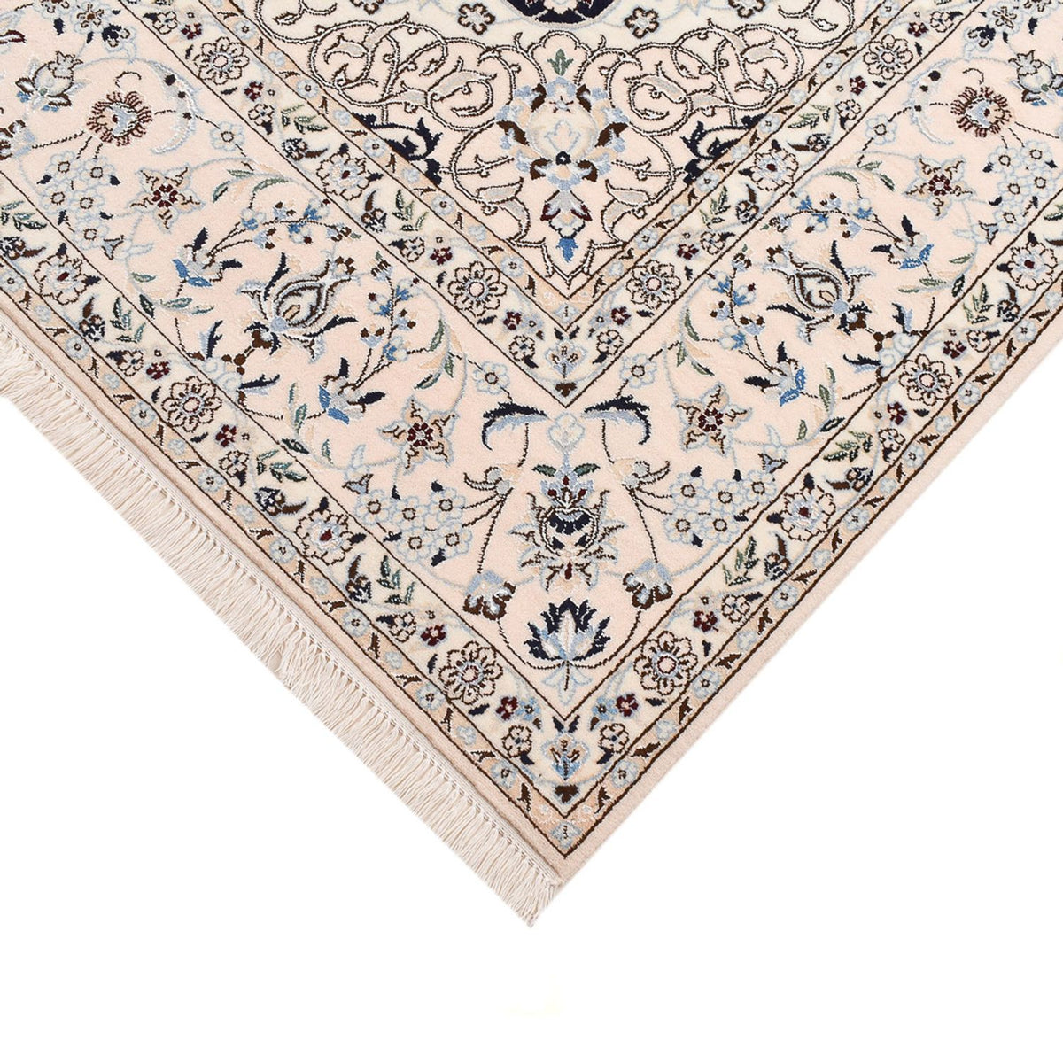 Perserteppich - Nain - Premium quadratisch - 181 x 178 cm - dunkelblau