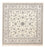 Perserteppich - Nain - Premium quadratisch - 205 x 206 cm - hellgrau