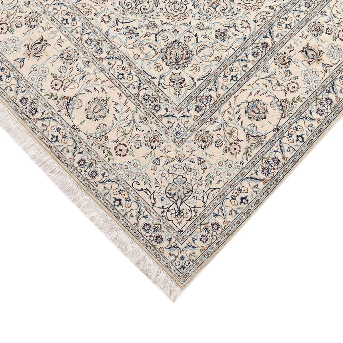 Perserteppich - Nain - Royal - 305 x 205 cm - hellgrau