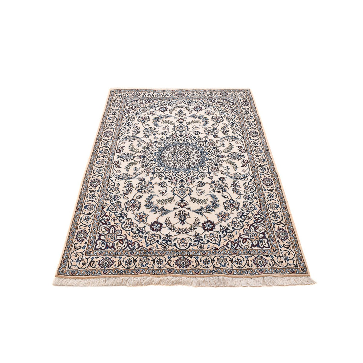 Perserteppich - Nain - Royal - 180 x 116 cm - grau