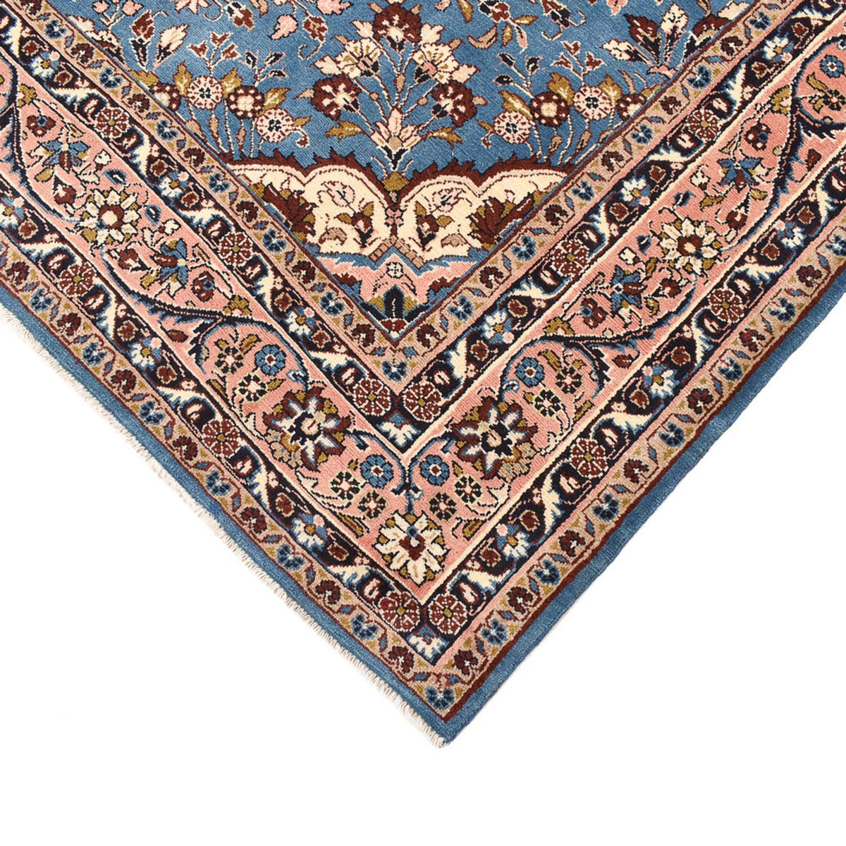 Perserteppich - Nomadic quadratisch - 211 x 206 cm - blau