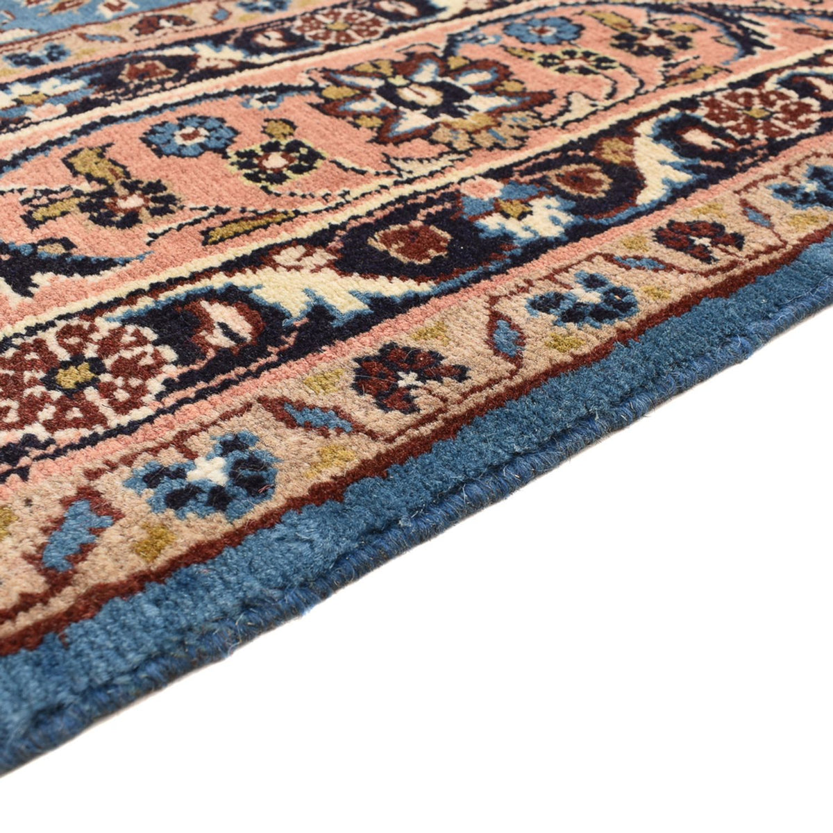 Perserteppich - Nomadic quadratisch - 211 x 206 cm - blau