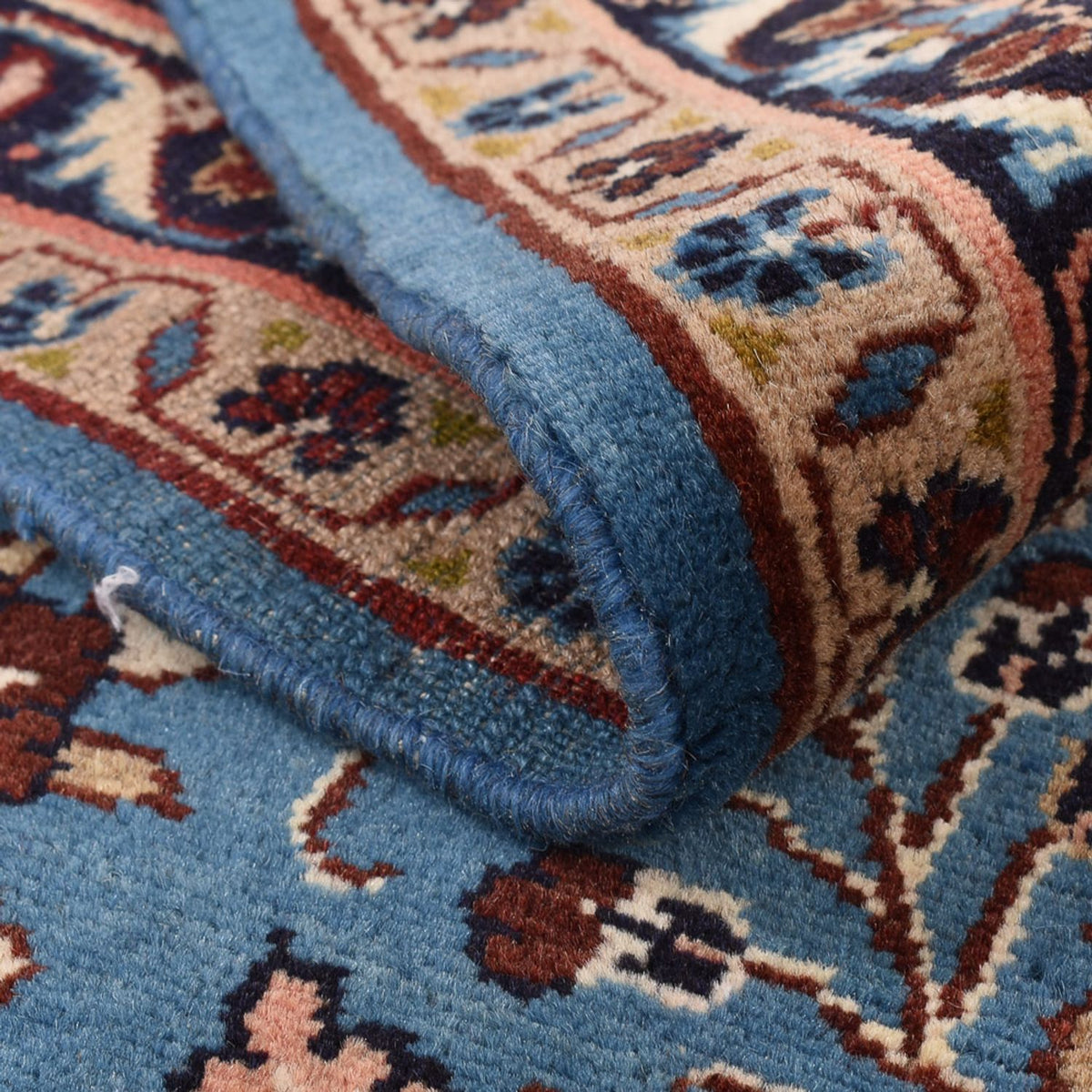 Perserteppich - Nomadic quadratisch - 211 x 206 cm - blau