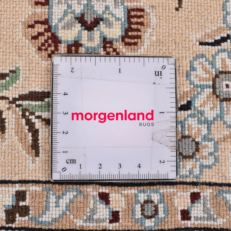 Perserteppich - Nain - Royal quadratisch  - 308 x 303 cm - weiß