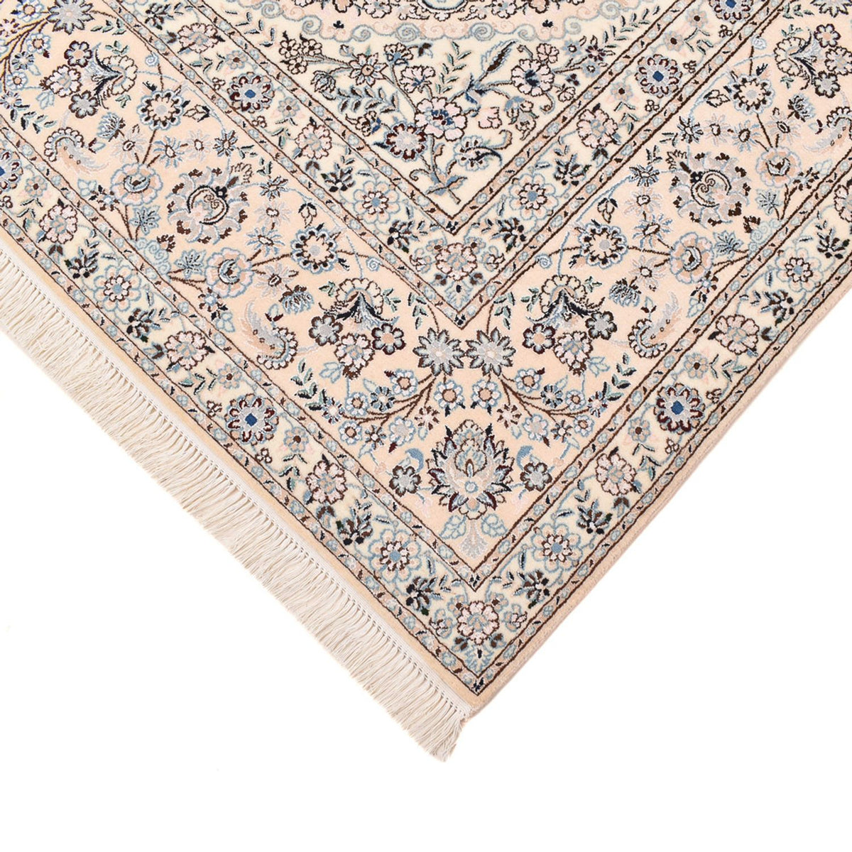 Perserteppich - Nain - Premium - 302 x 210 cm - weiß