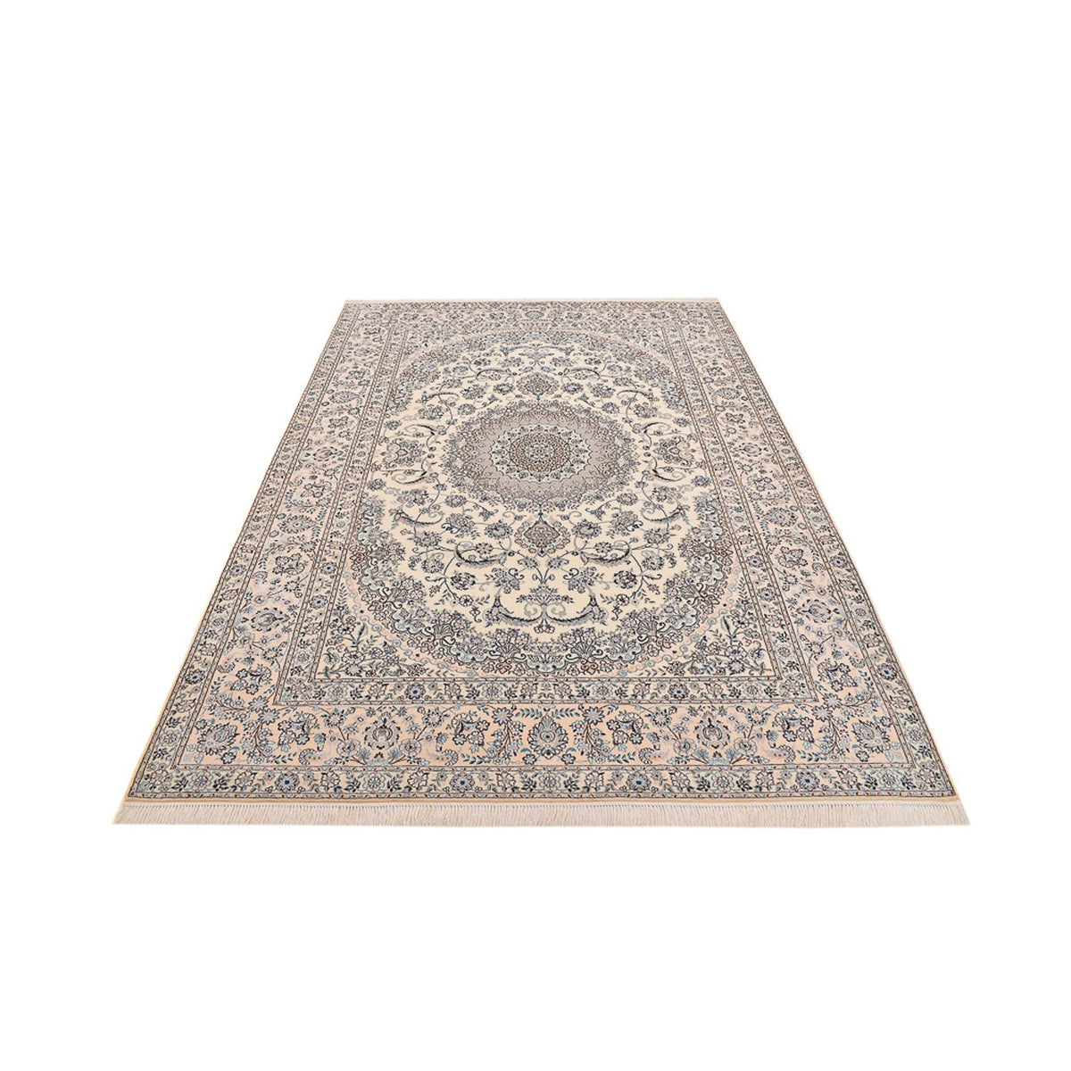 Perserteppich - Nain - Premium - 302 x 210 cm - weiß