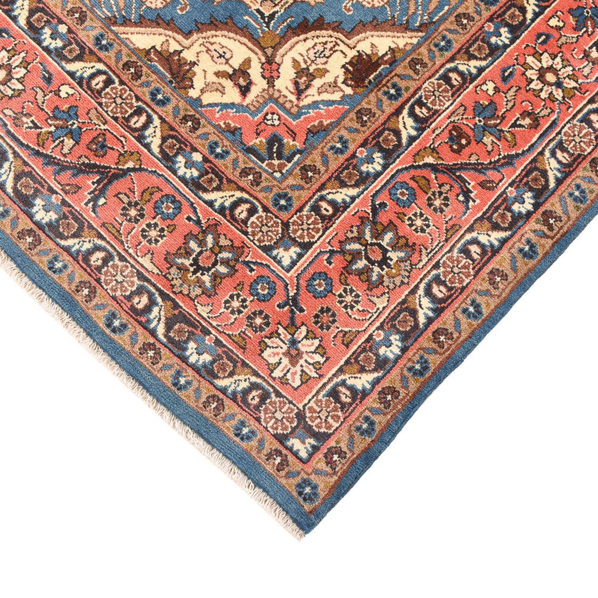 Perserteppich - Nomadic quadratisch - 200 x 207 cm - blau