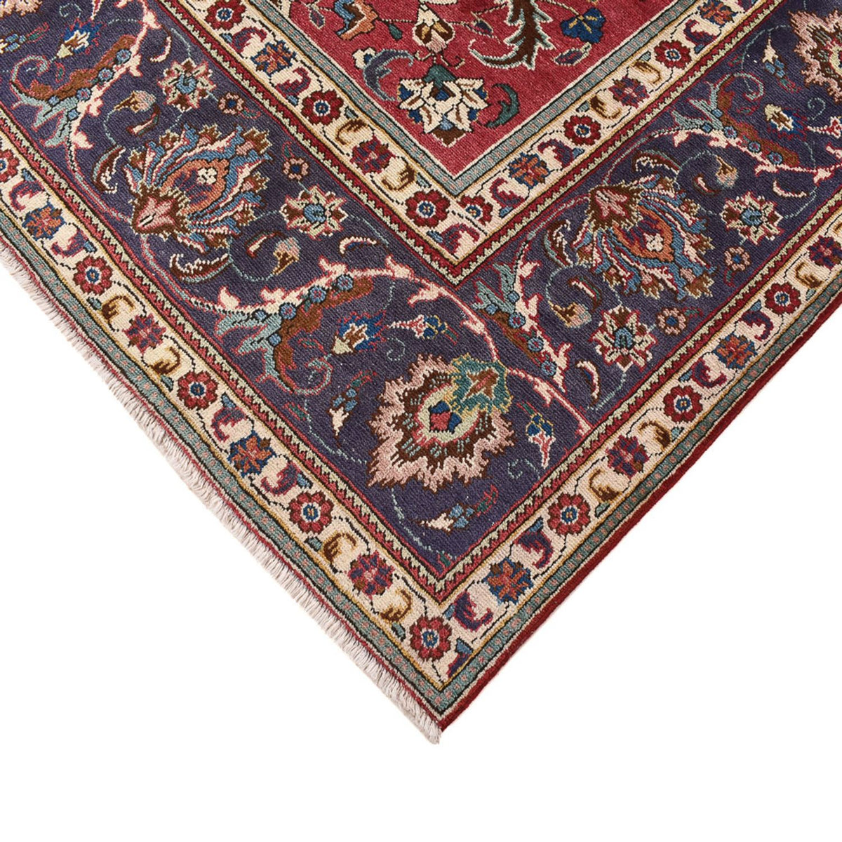 Perserteppich - Täbriz sonderform - 348 x 307 cm - rot
