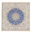 Perserteppich - Nain - Premium quadratisch - 246 x 253 cm - blau