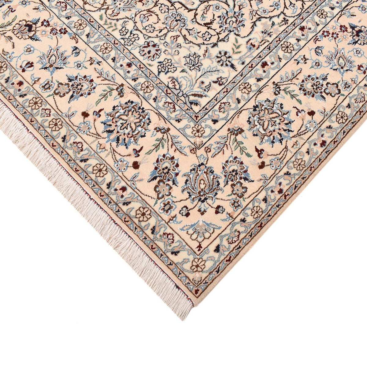 Perserteppich - Nain - Royal - 312 x 210 cm - weiß