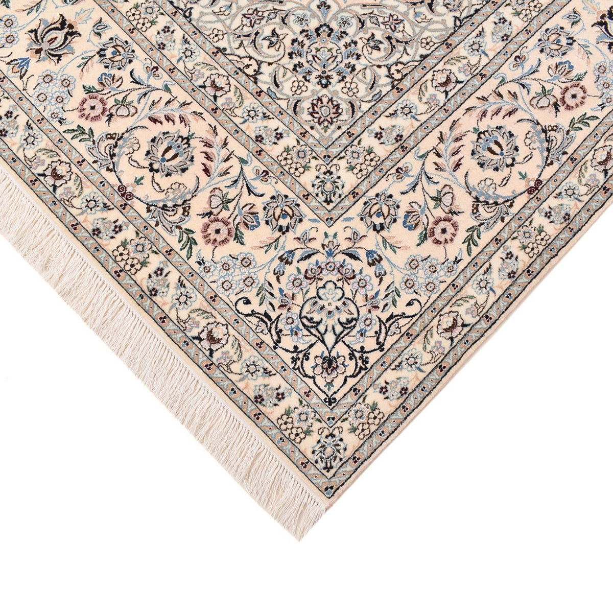 Perserteppich - Nain - Premium - 317 x 212 cm - dunkelblau