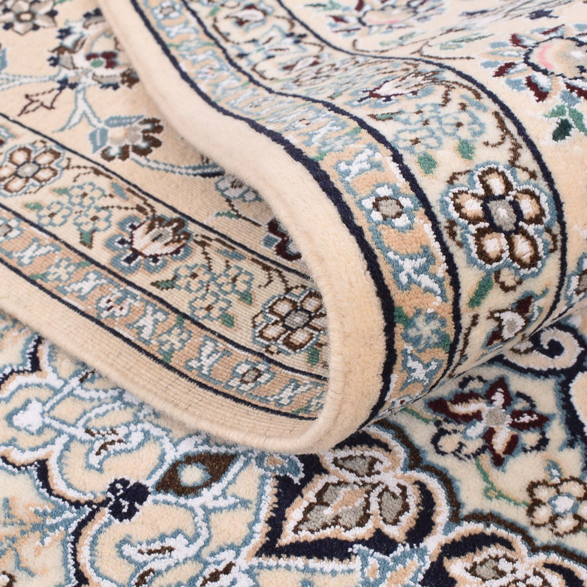 Perserteppich - Nain - Royal - 305 x 200 cm - weiß