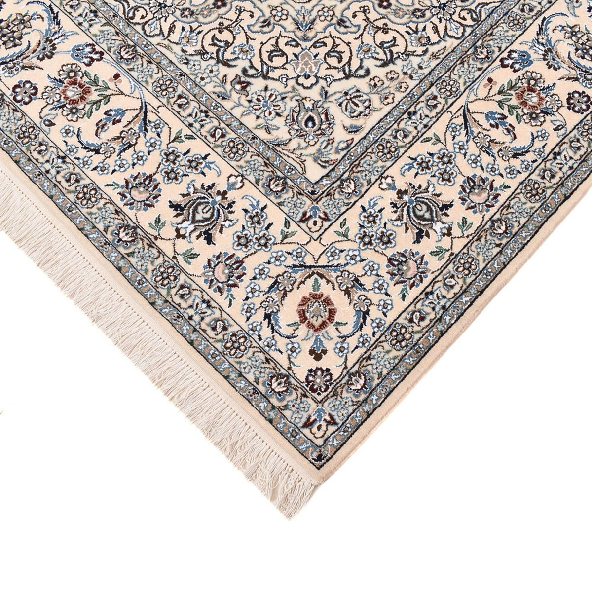 Perserteppich - Nain - Royal - 315 x 204 cm - weiß