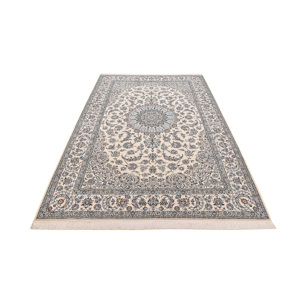 Perserteppich - Nain - Royal - 315 x 204 cm - weiß