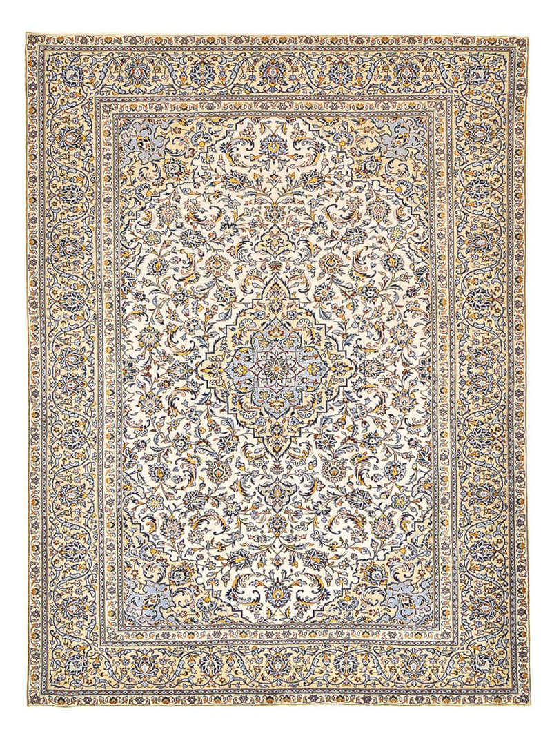 Perserteppich - Keshan - 355 x 256 cm - hellbeige