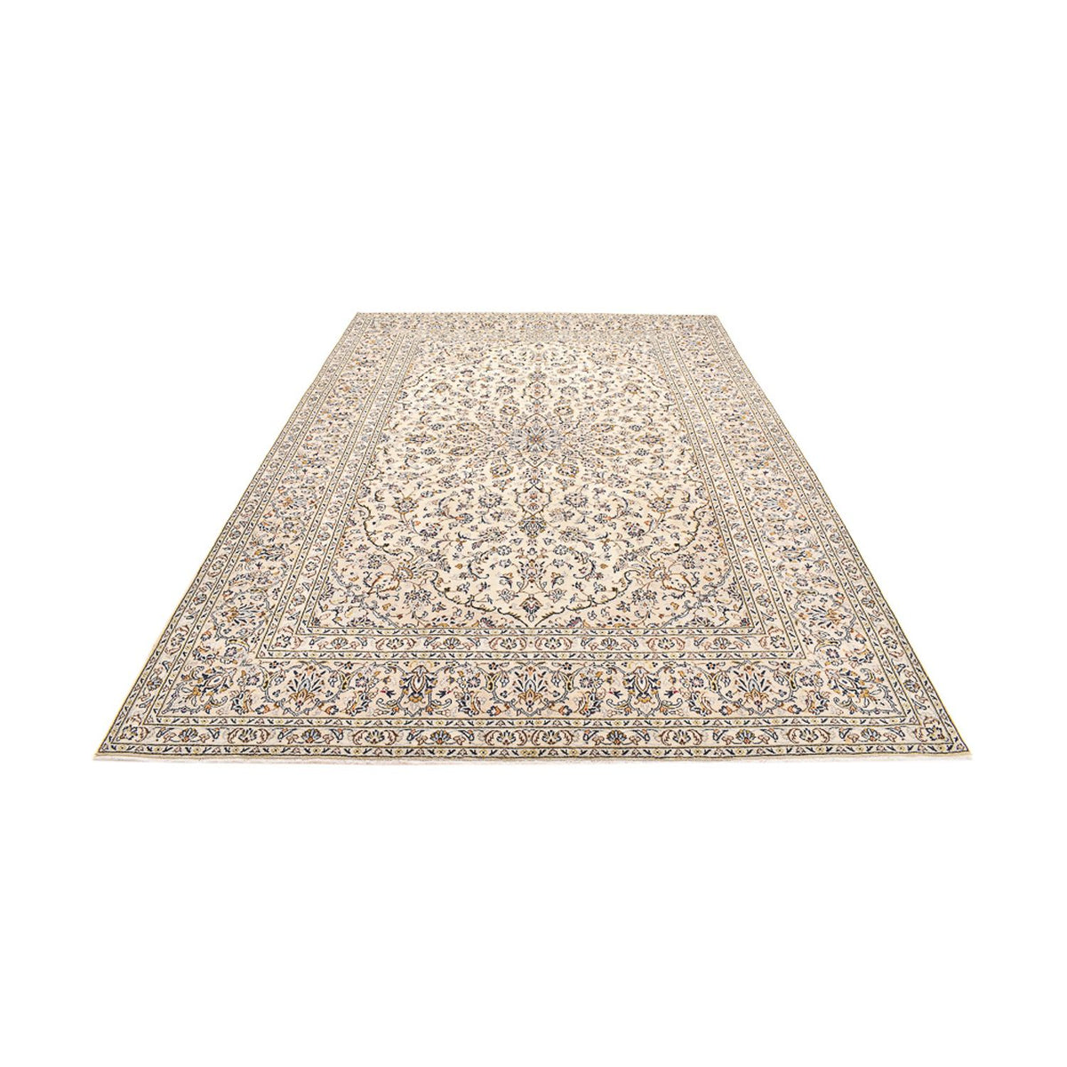 Perserteppich - Keshan - 355 x 245 cm - hellbeige
