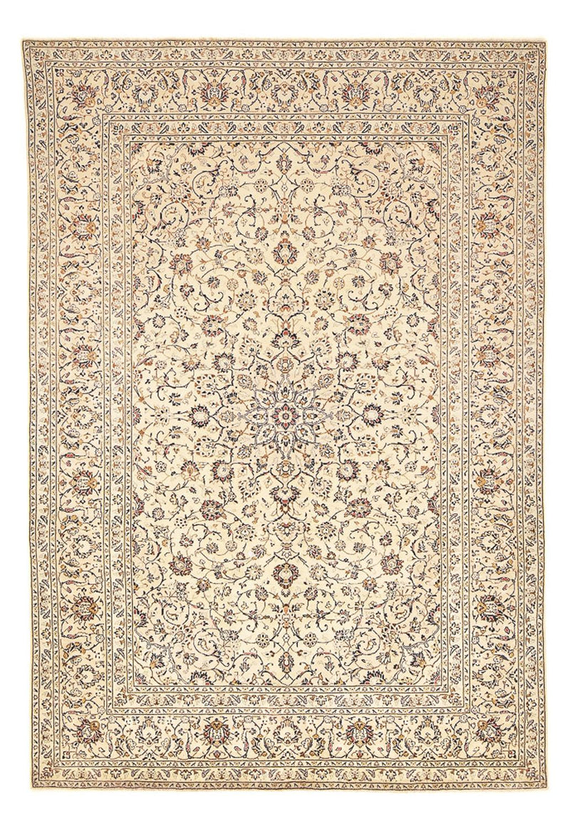 Perserteppich - Keshan - 359 x 243 cm - hellbeige