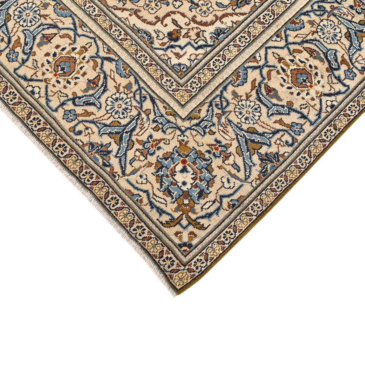 Perserteppich - Keshan - 294 x 196 cm - sand
