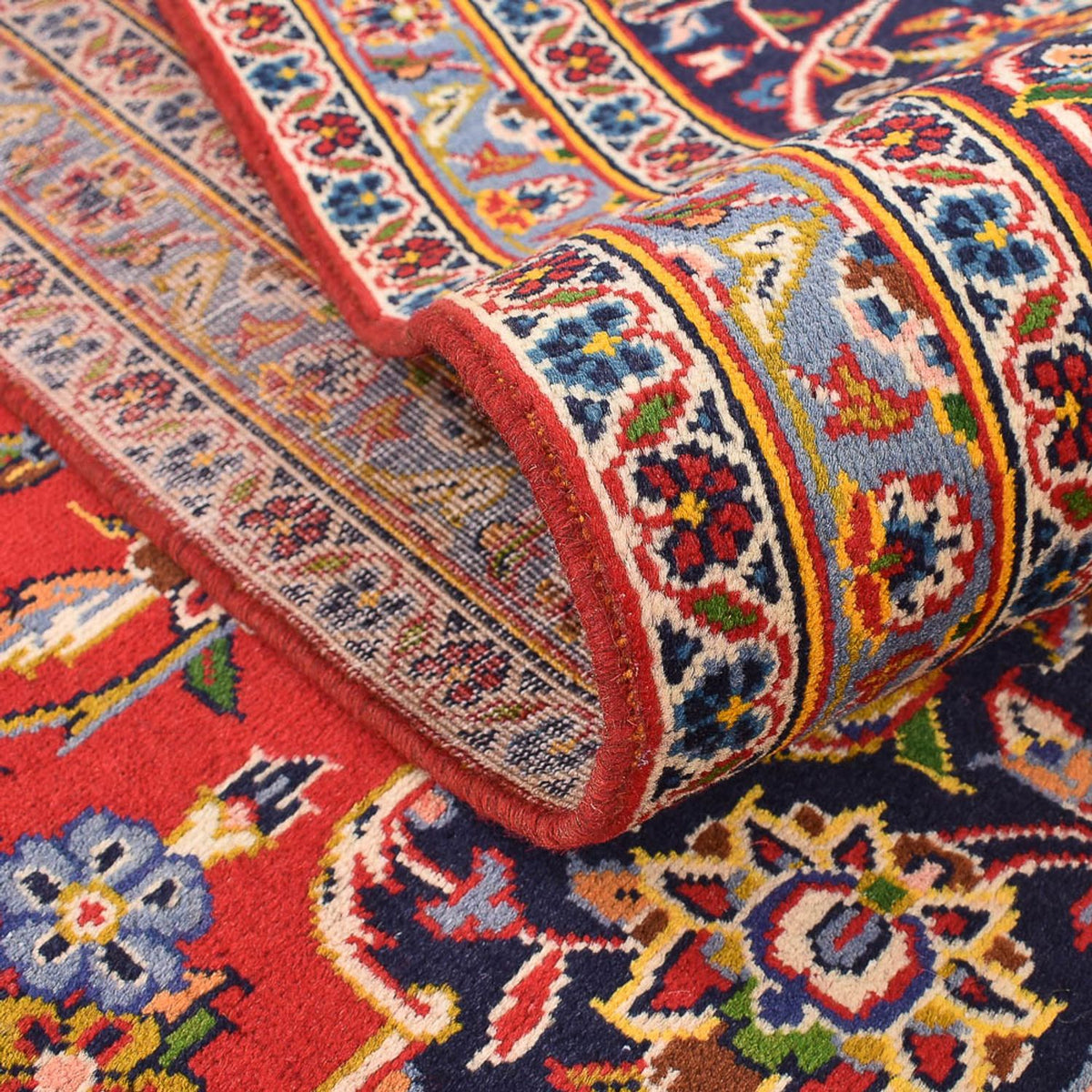 Perserteppich - Keshan - 394 x 287 cm - rot