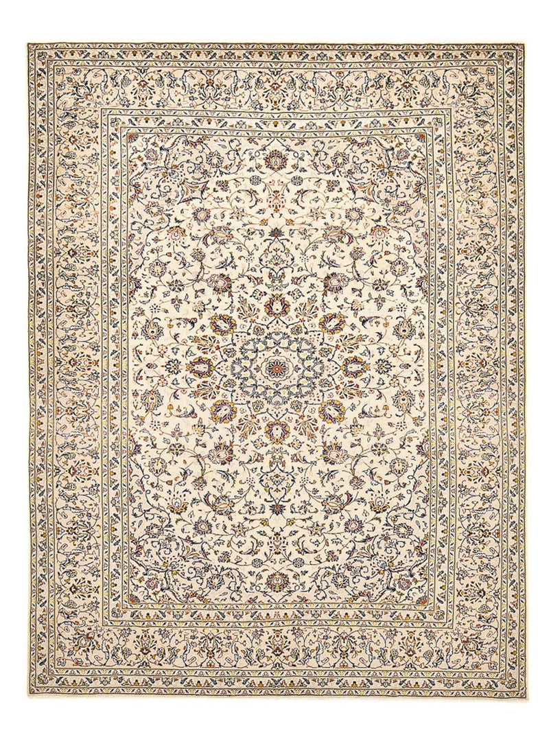 Perserteppich - Keshan - 342 x 245 cm - hellbeige
