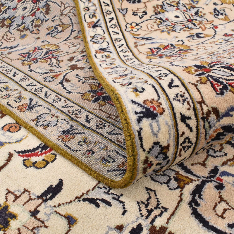 Perserteppich - Keshan - 310 x 215 cm - hellbeige