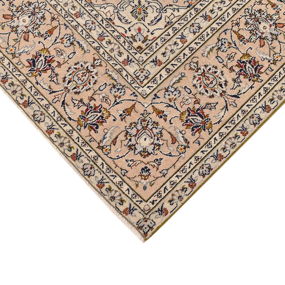 Perserteppich - Keshan - 308 x 208 cm - hellbeige