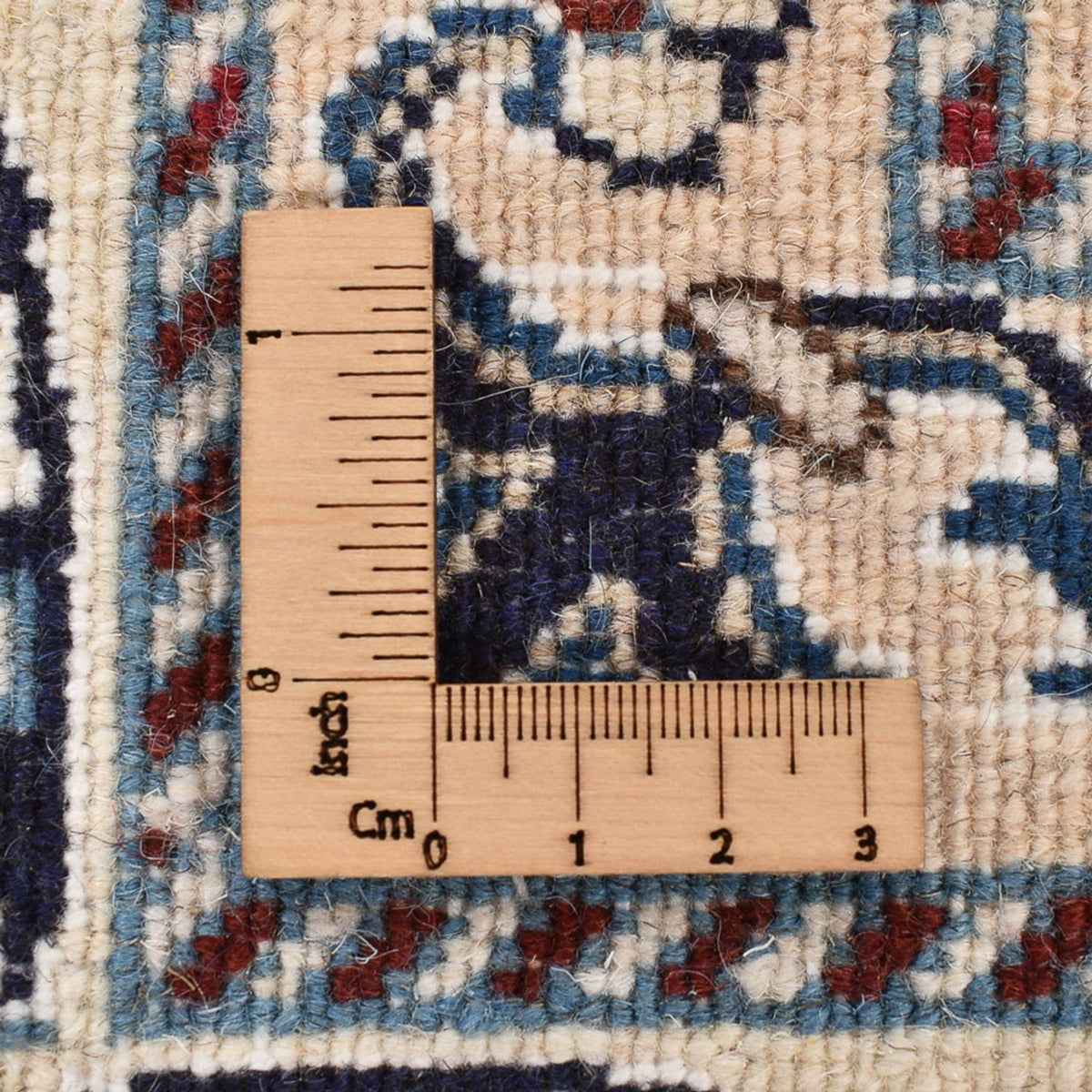 Perserteppich - Nain - 200 x 149 cm - dunkelblau