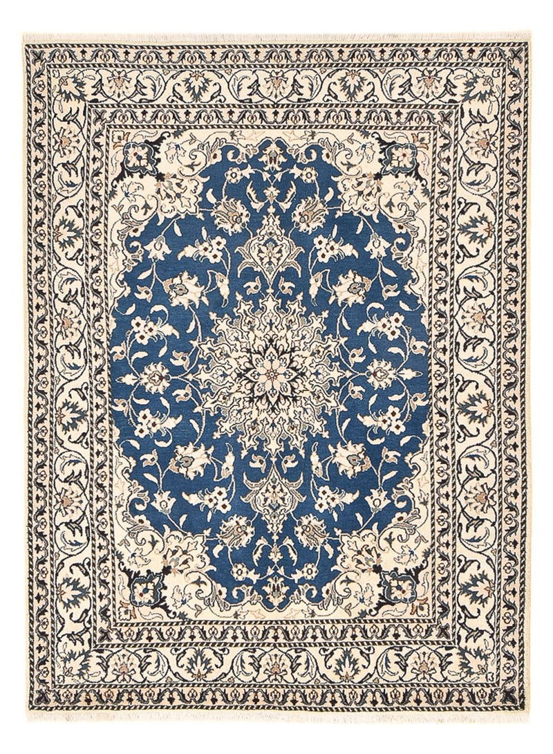 Perserteppich - Nain - 205 x 150 cm - blau