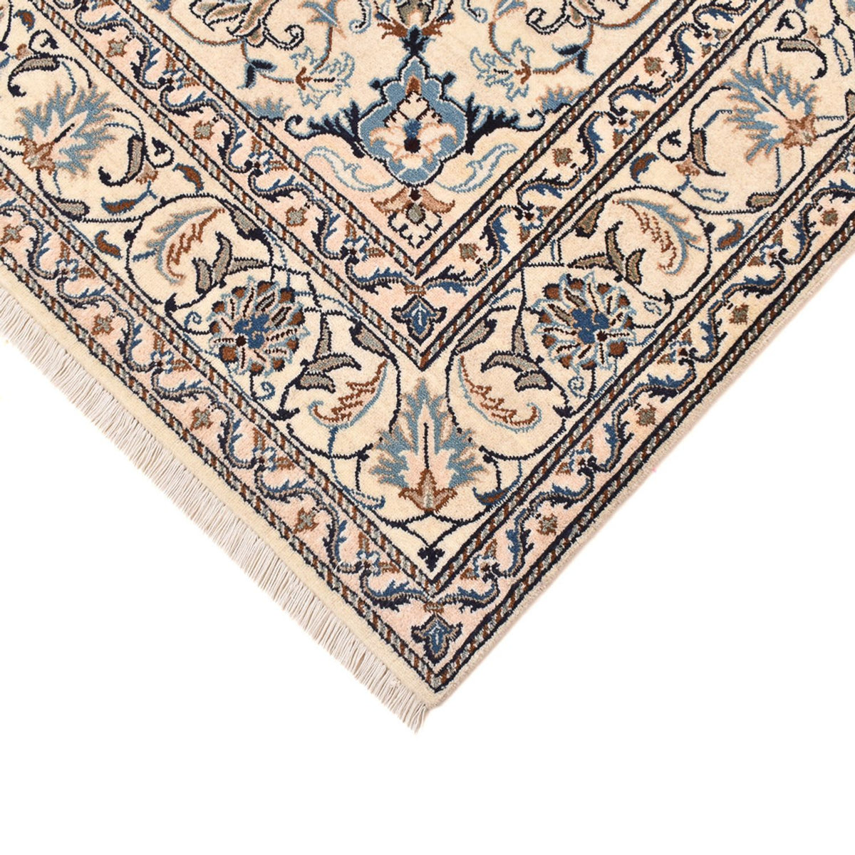 Perserteppich - Nain - 237 x 165 cm - dunkelblau