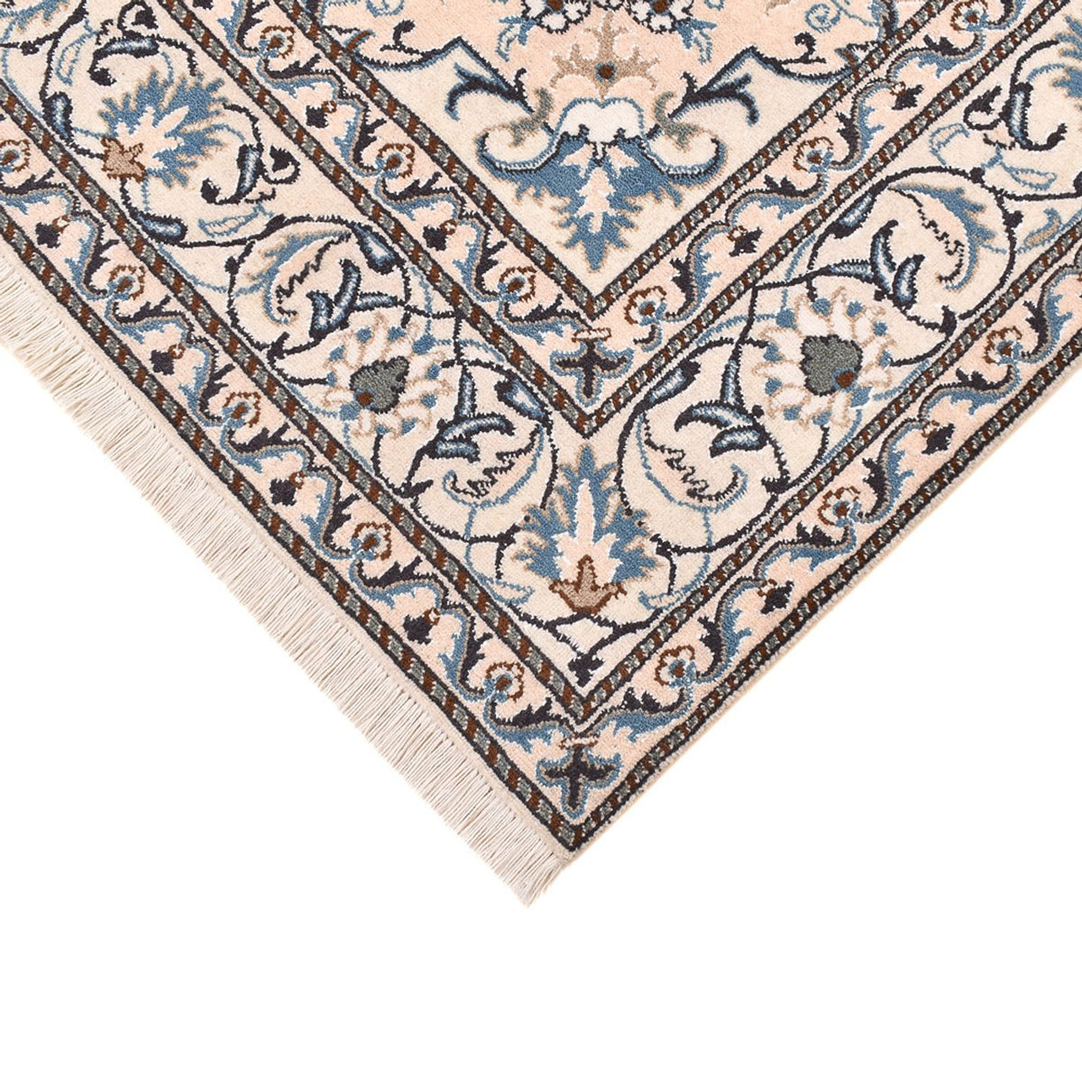 Perserteppich - Nain - 239 x 170 cm - hellbeige