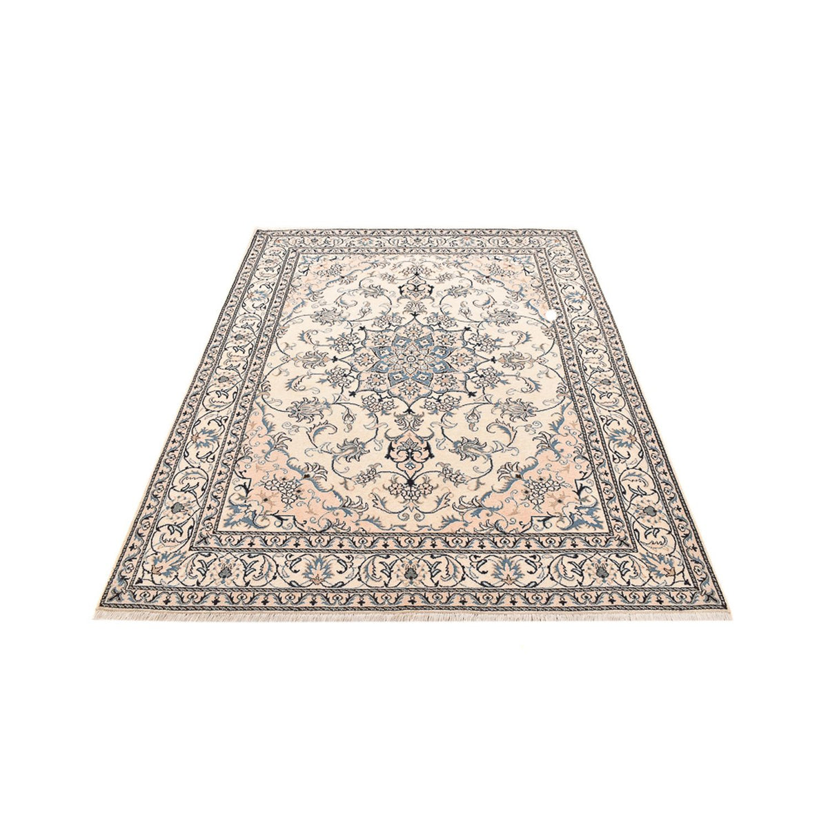 Perserteppich - Nain - 237 x 167 cm - hellbeige