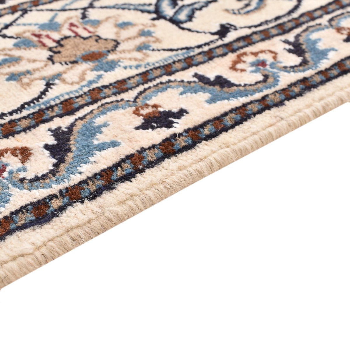 Perserteppich - Nain - 241 x 170 cm - hellbeige