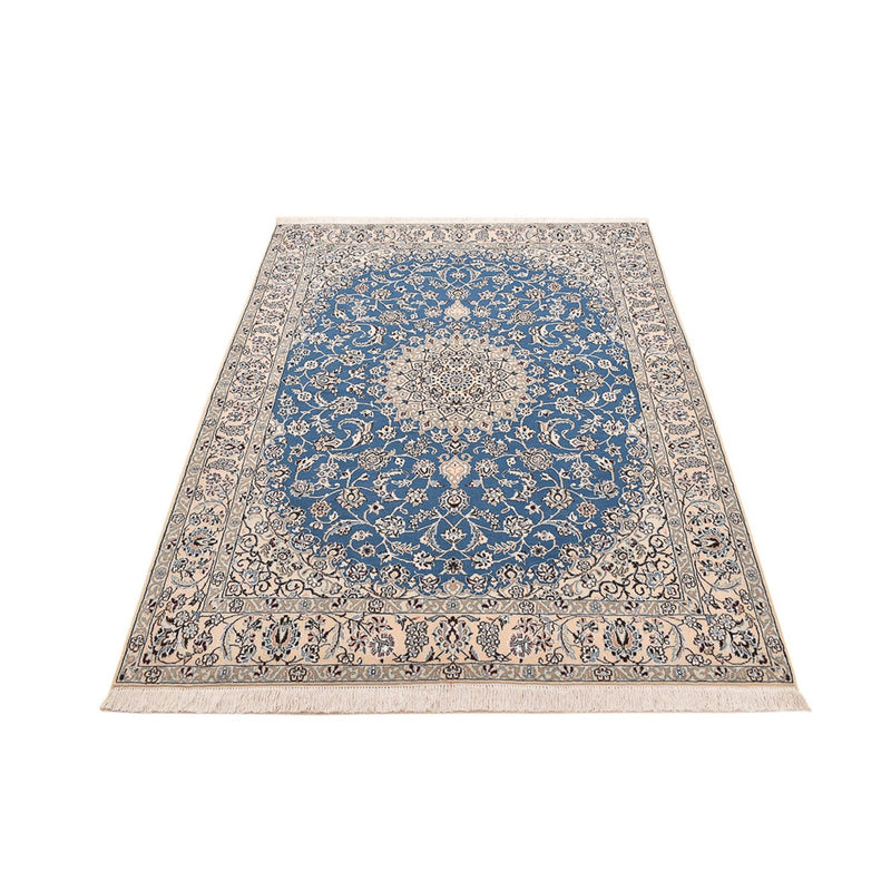 Perserteppich - Nain - Royal - 201 x 149 cm - hellblau