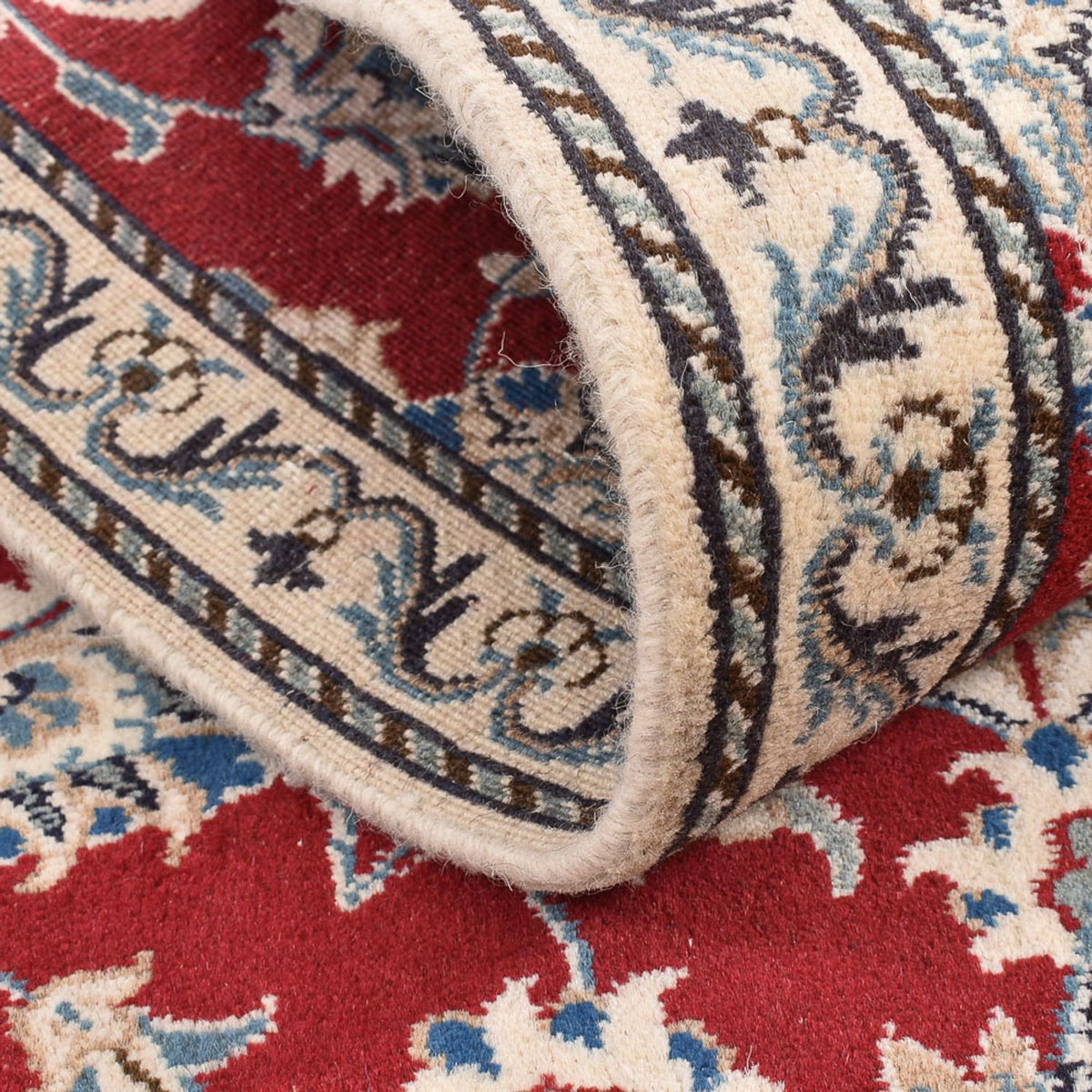 Läufer Perser - Nain - 208 x 79 cm - rot