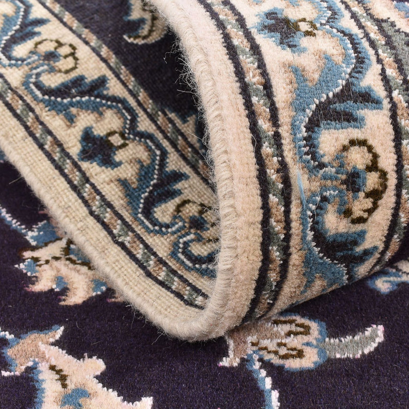 Läufer Perser - Nain - 200 x 78 cm - dunkelblau