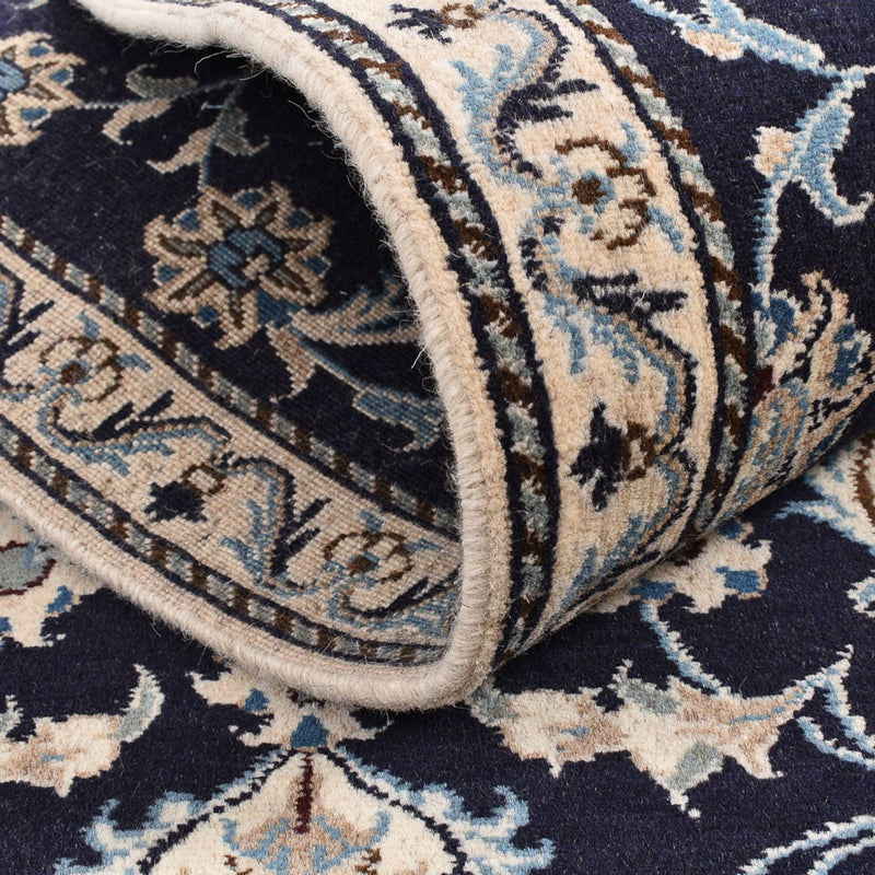 Läufer Perser - Nain - 292 x 78 cm - dunkelblau