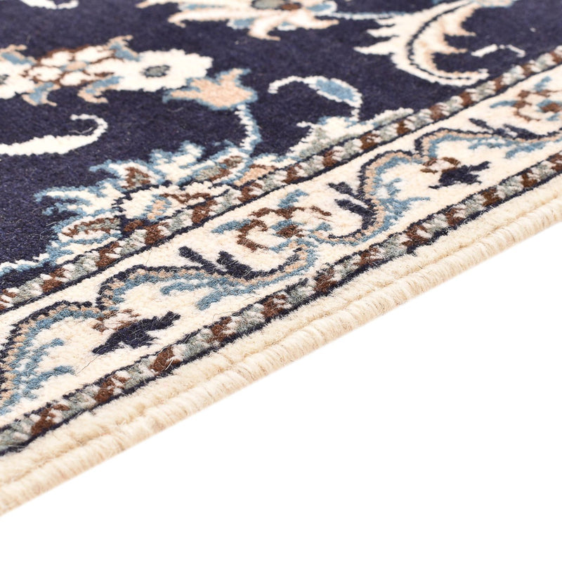 Perserteppich - Nain - 137 x 87 cm - dunkelblau