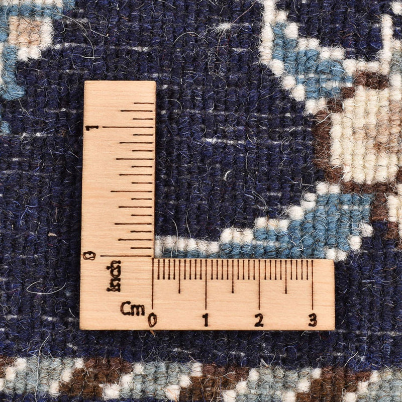 Perserteppich - Nain - 137 x 87 cm - dunkelblau