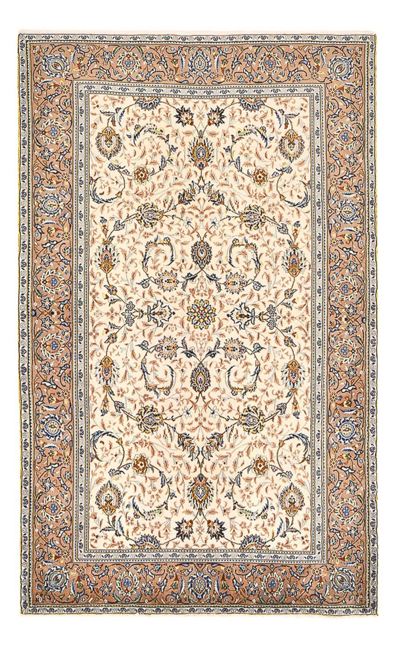Perserteppich - Keshan - 223 x 138 cm - hellbeige