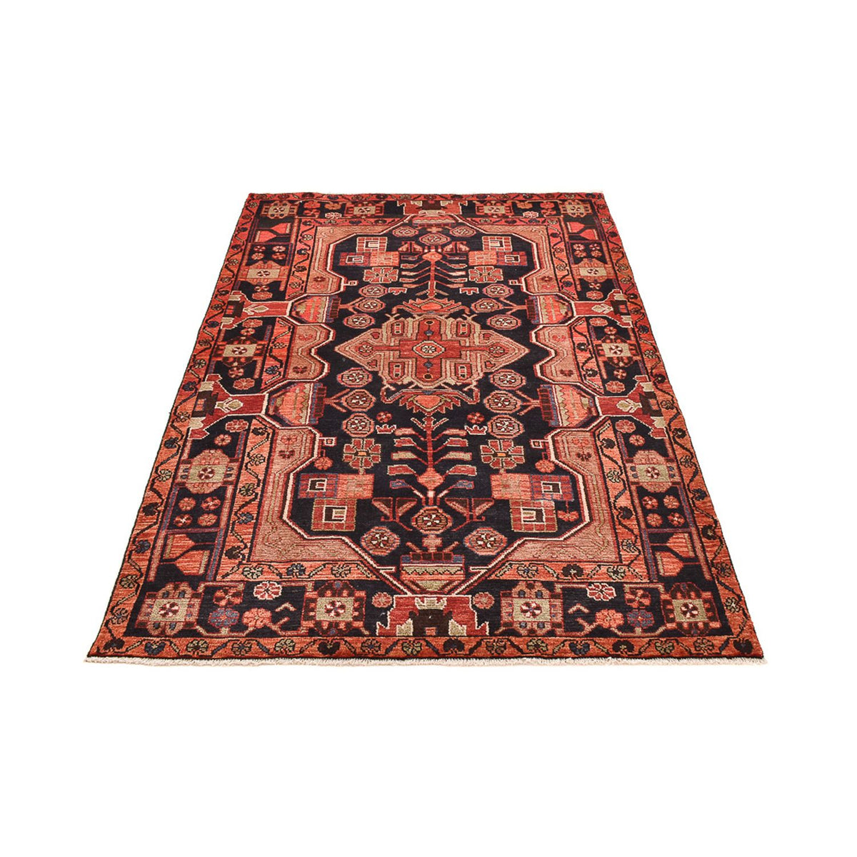 Perserteppich - Nomadic - 222 x 140 cm - hellrot