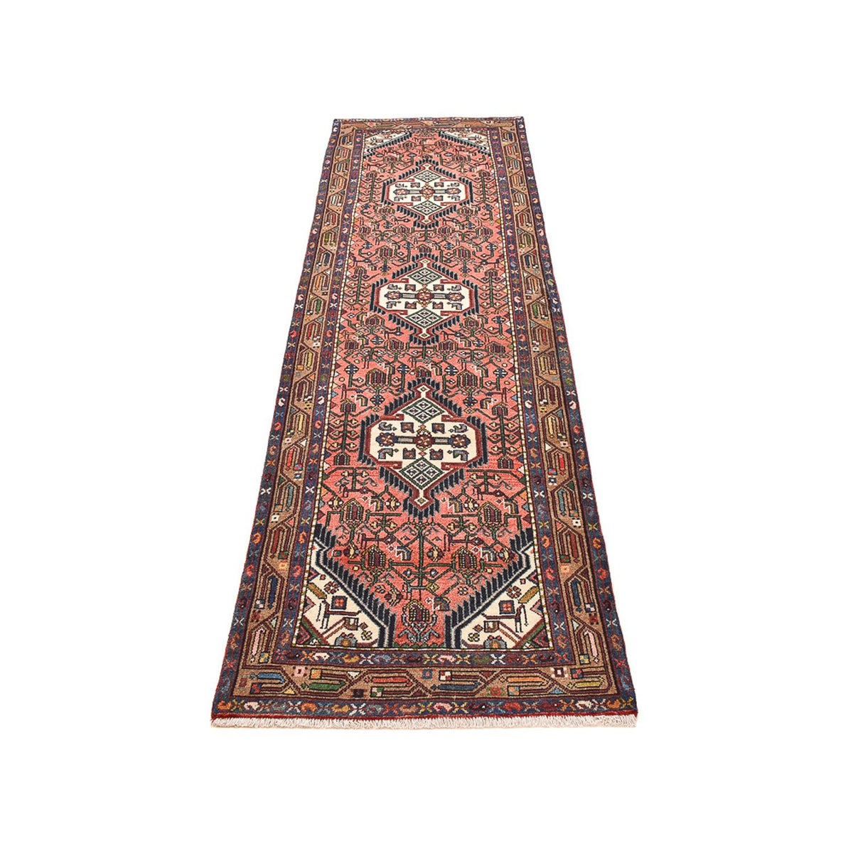 Läufer Perser - Nomadic - 291 x 82 cm - hellrot