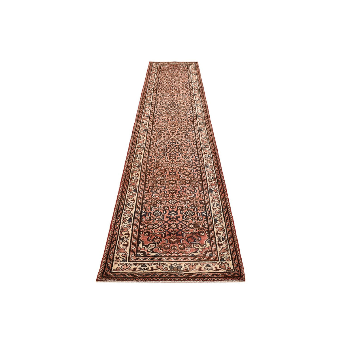 Läufer Ziegler - 427 x 85 cm - dunkelbeige