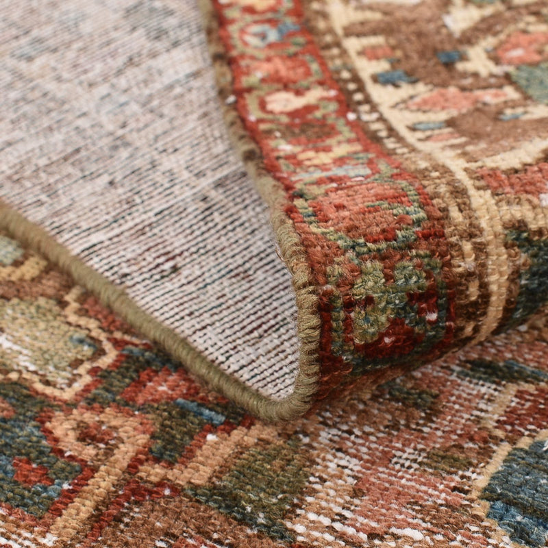 Vintage Teppich - 202 x 150 cm - dunkelbeige